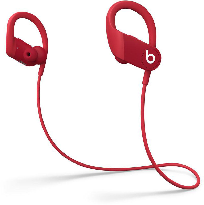 фото Беспроводные наушники powerbeats high-performance, красный