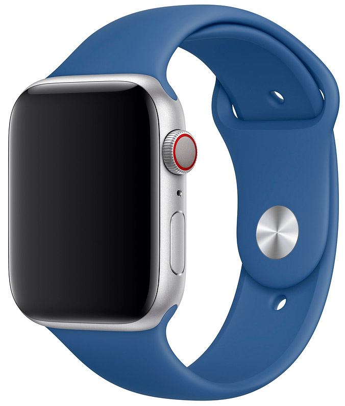 

MV6C2ZM/A Ремешок Apple Watch 44мм, спортивный, размеры S/M и M/L, «голландский синий»