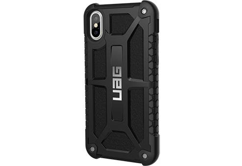 фото IPHX-M-BLK Чехол UAG Monarch для iPhone X черный