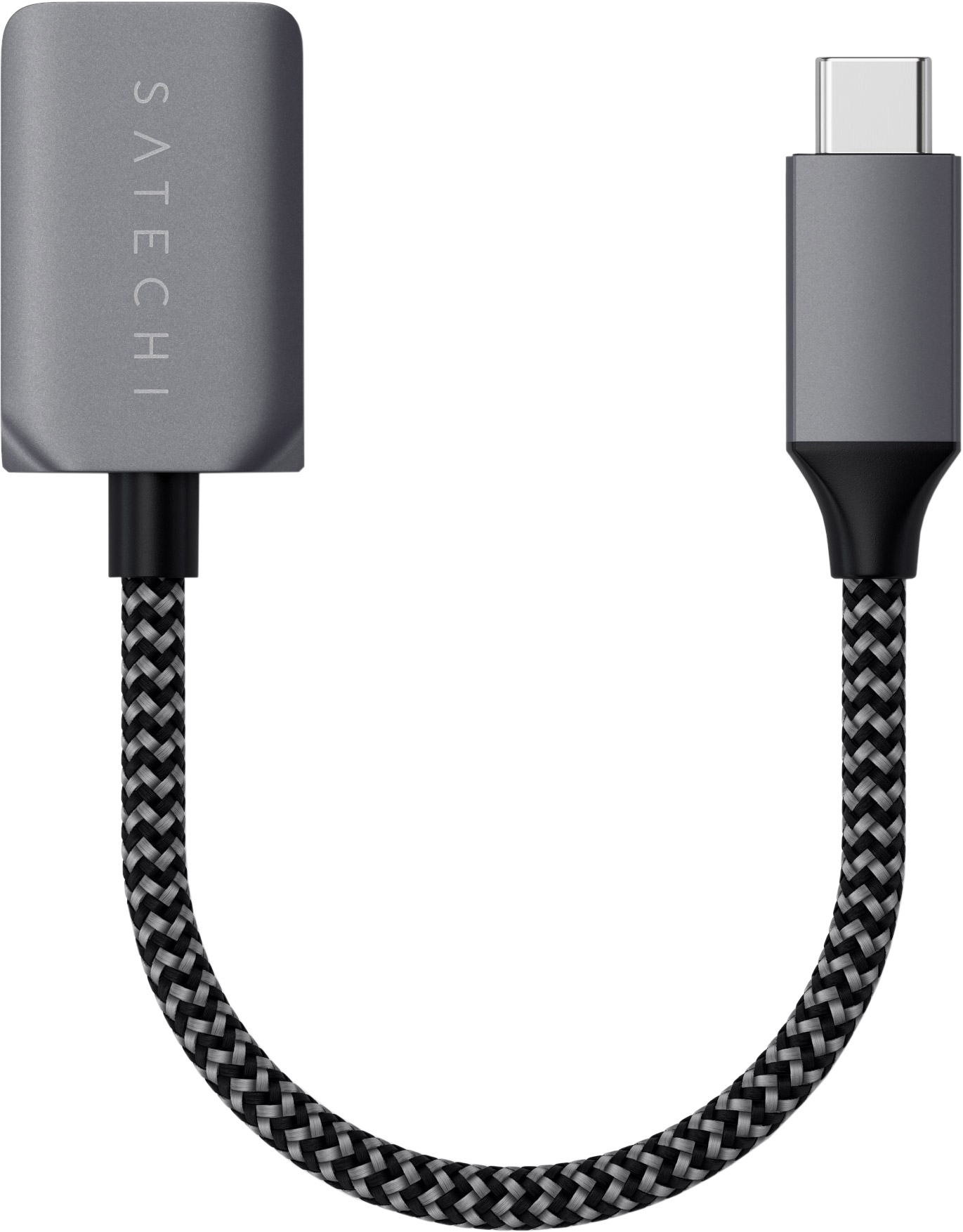 Адаптер Satechi USB-C/USB 3.0, «серый космос»