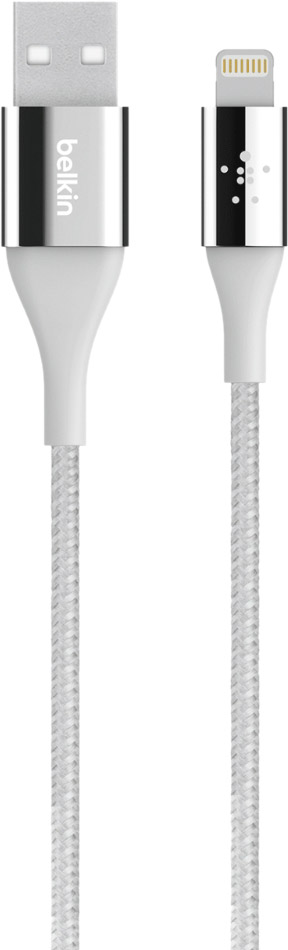 фото Кабель mixit duratek lightning/usb, серебристый belkin