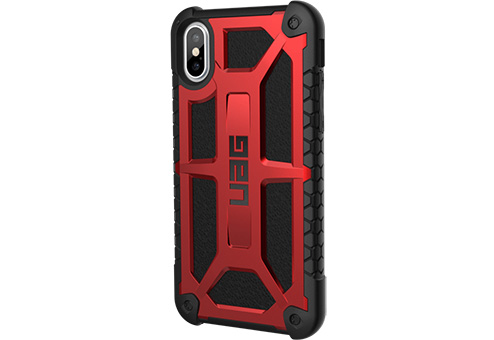 фото IPHX-M-CR Чехол UAG Monarch для iPhone X красный