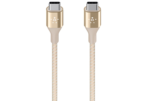 фото F2CU050bt04-GLD Кабель Belkin USB-C на USB-C, 1.2 м, золотой