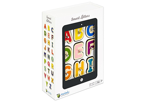 фото SL15 Обучающая игра для детей Marbotic Smart Letters, изучение английского алфавита