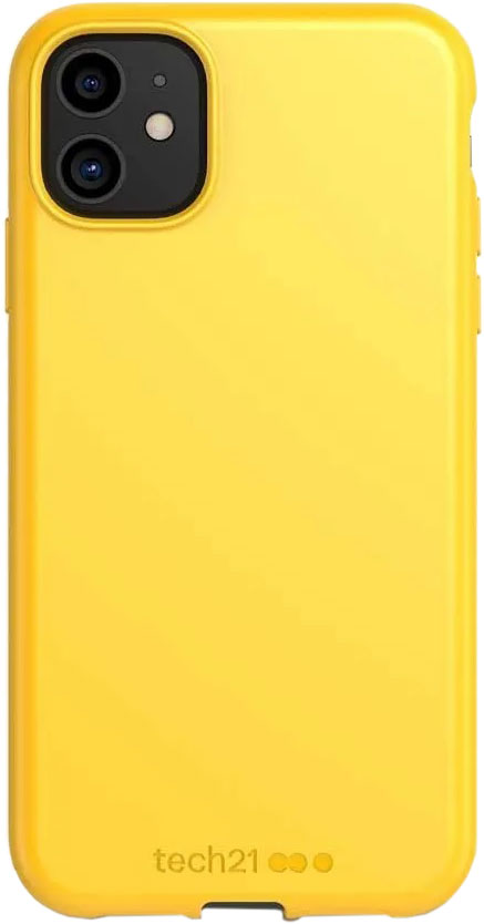 фото Чехол studio colour для iphone 11", полиуретан, желтый tech21