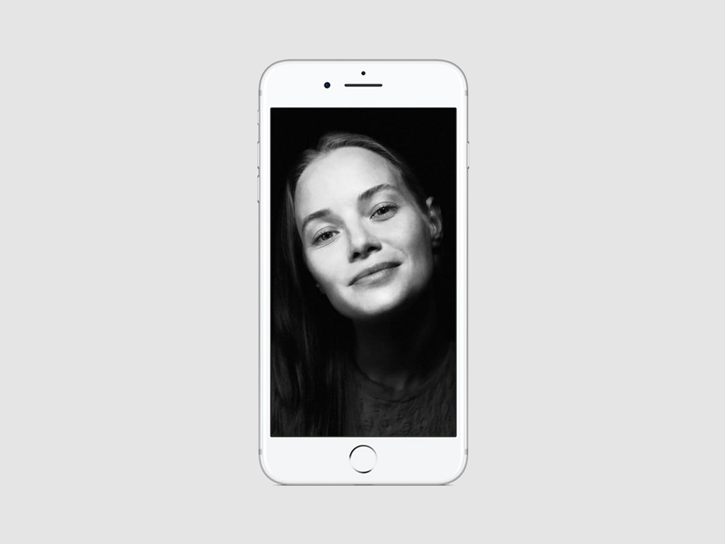 Как сделать черно белое фото на айфоне