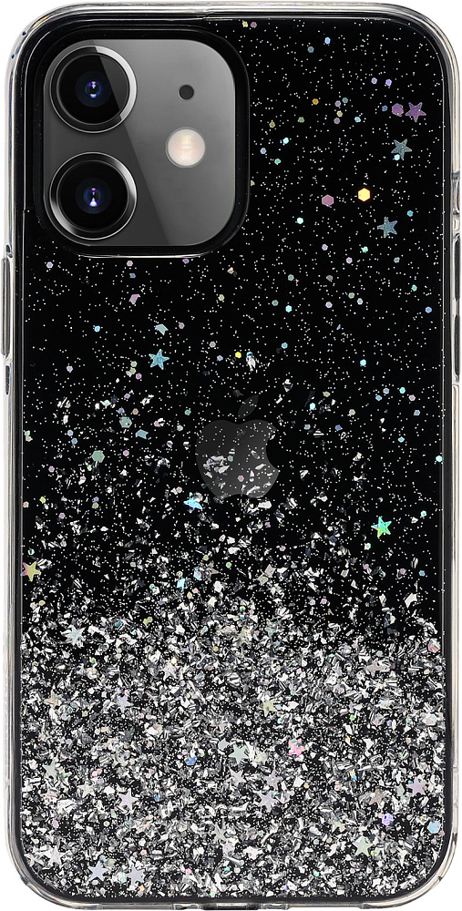 фото Чехол starfield для iphone 12 mini, черный switcheasy