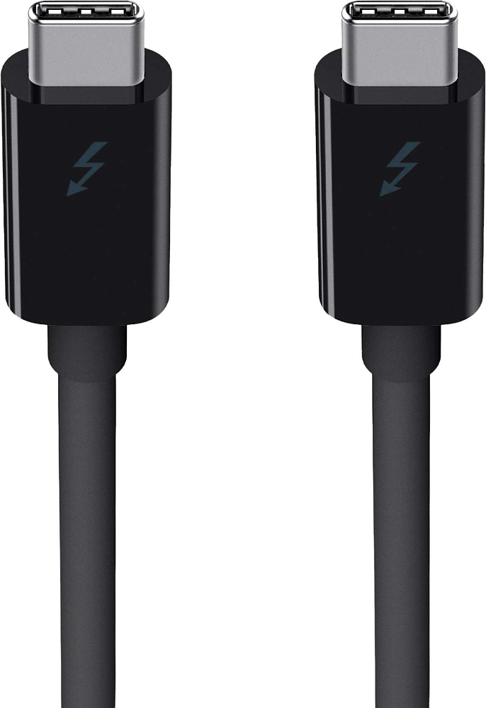 фото Кабель usb-c\usb-c, 0.5 м, черный belkin