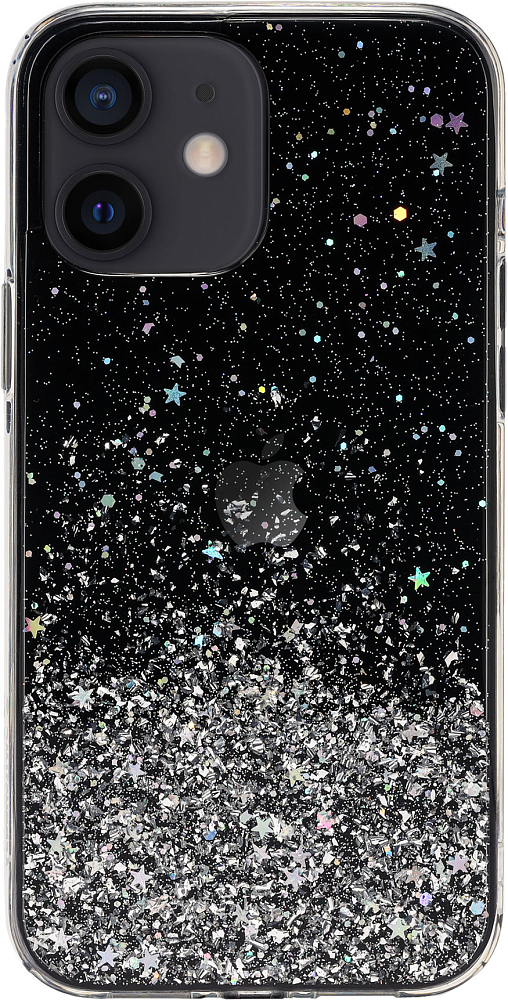 фото Чехол starfield для iphone 12/12 pro, черный switcheasy