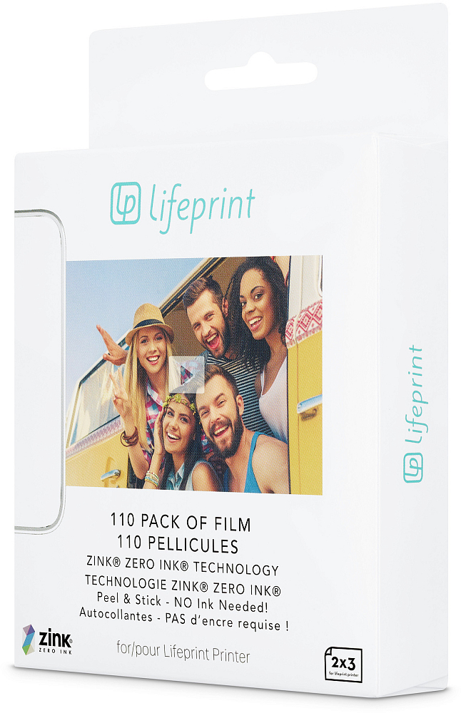 фото Фотобумага для принтера 110 штук lifeprint