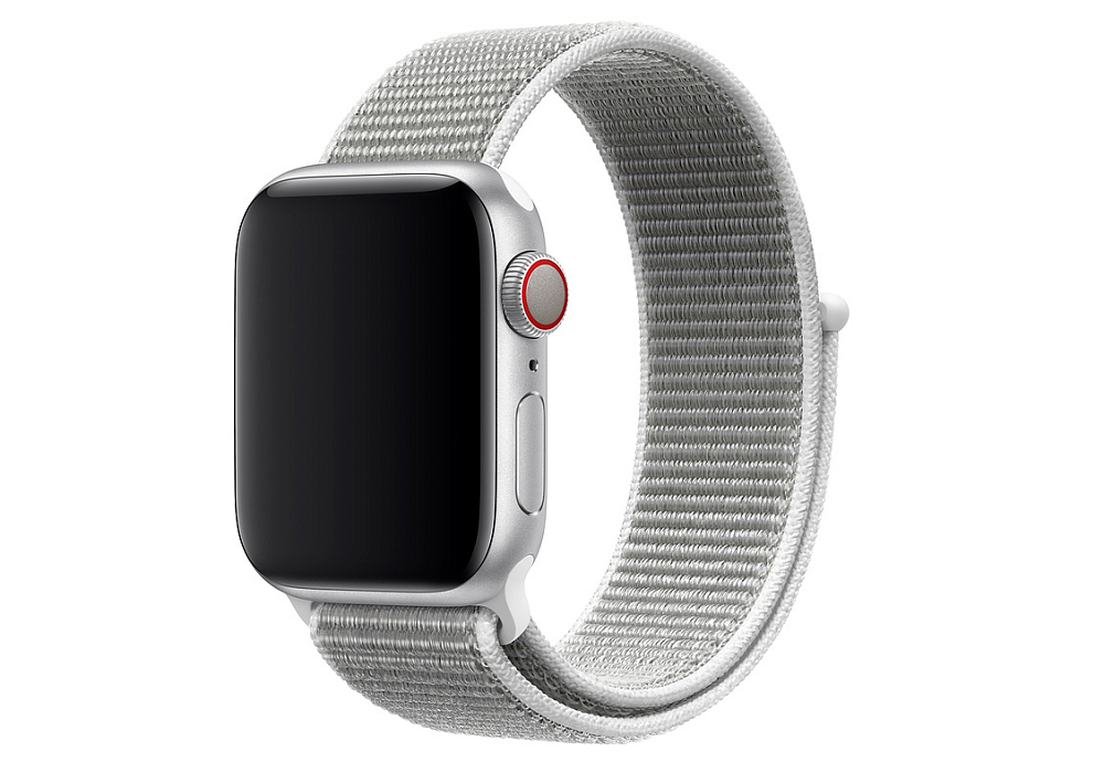 

MTLV2ZM/A Браслет Apple Watch 40мм, спортивный, «белая ракушка»