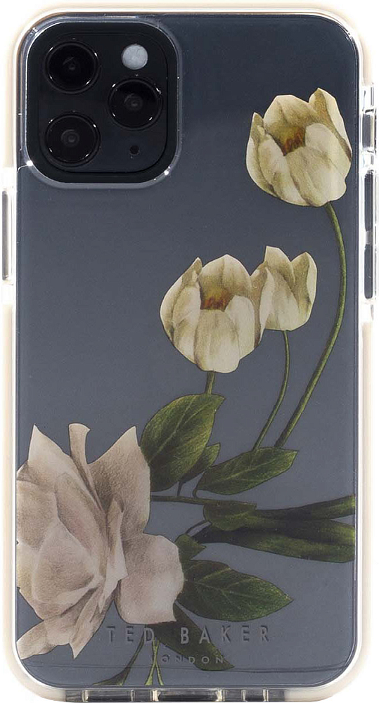 фото Чехол для iphone 12 mini elderflower, прозрачный ted baker