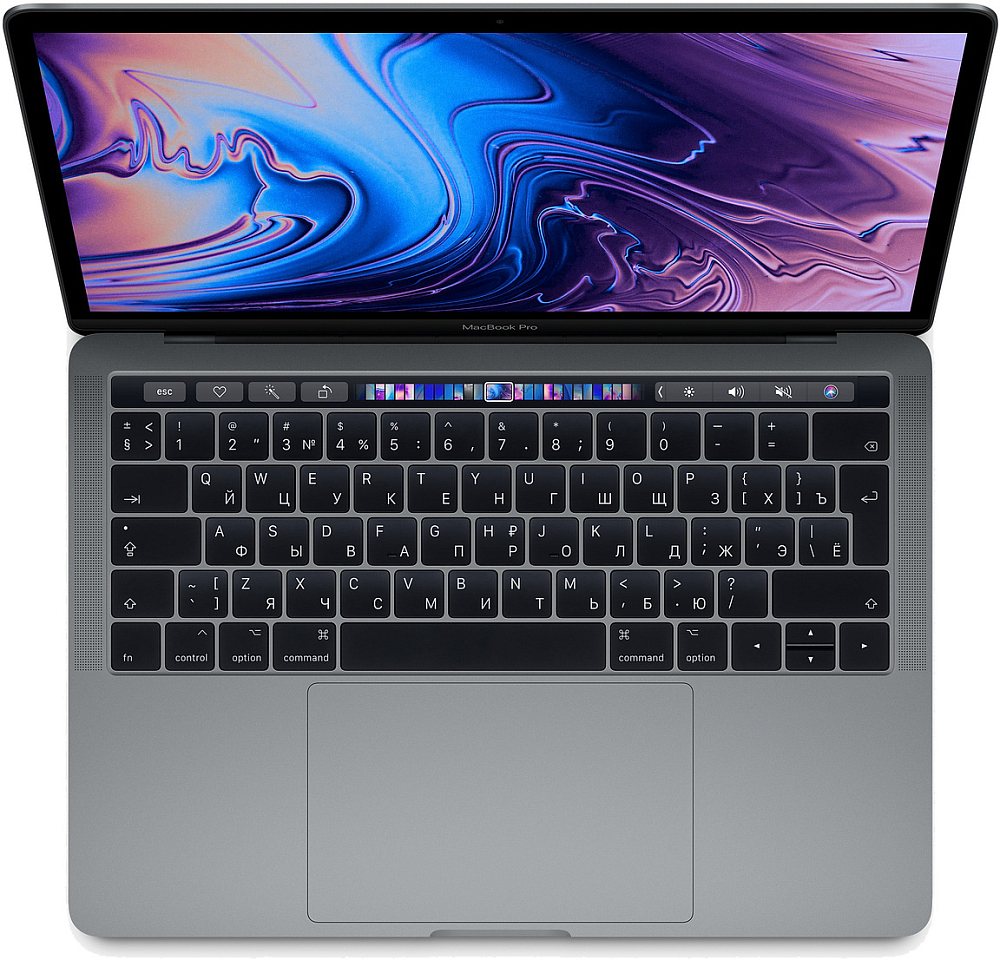 

MacBook Pro 13" Core i5 2,4 ГГц, 8 ГБ, 256 ГБ SSD, Iris Plus 655, Touch Bar, «серый космос»